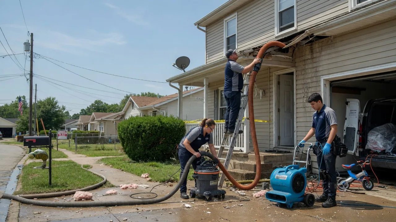 Water Damage Restoration in Gridley, IL near me